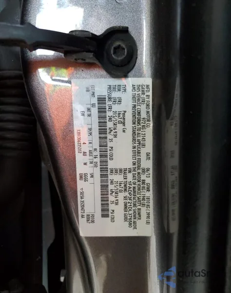 2013 Ford Focus Se z USA, uszkodzony, nr VIN 1FADP3F21DL376580